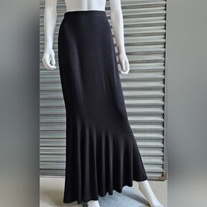 Massimo Maxi Skirt, black, sz Sm, convertible to dress